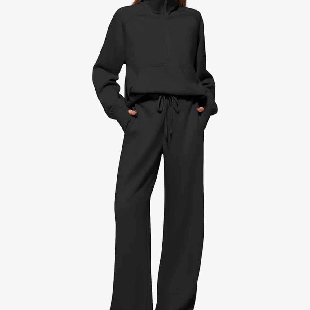 Amazon Women's Charcoal Jogger Set